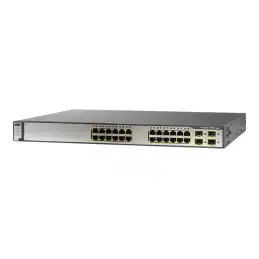 Cisco Catalyst 3750G-24TS-1U - Commutateur - C3 - Géré - 24 x 10 - 100 - 1000 + 4 x SFP - Montab... (WSC3750G24TSS1U-RF)_1